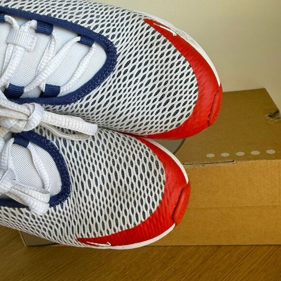 Nike Air Max 270 “Red/Royal Blue” Kids Sneakers - SZ 1 Y - Picture 7 of 13